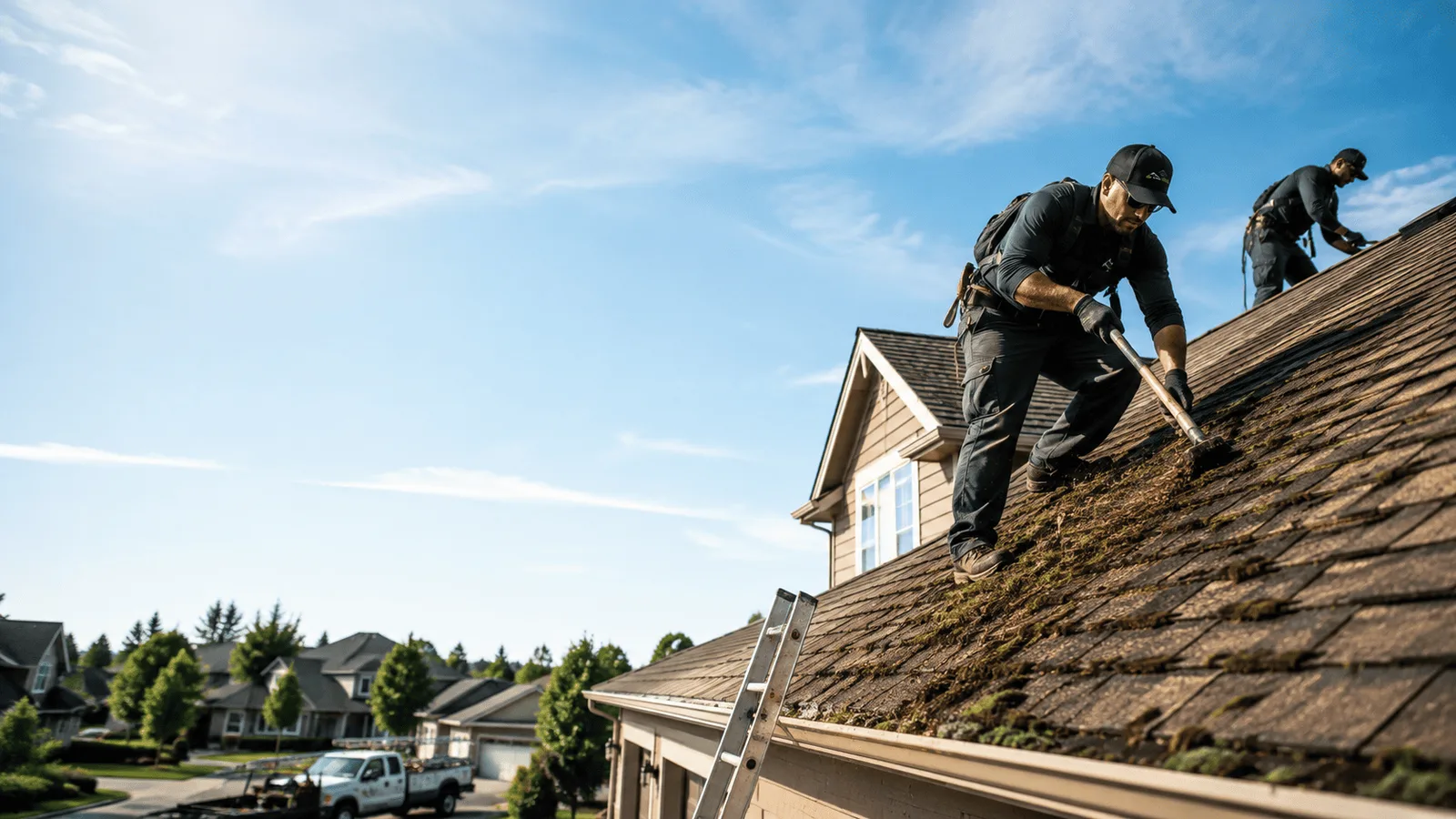 Roof Moss Removal in Louisa, VA near me